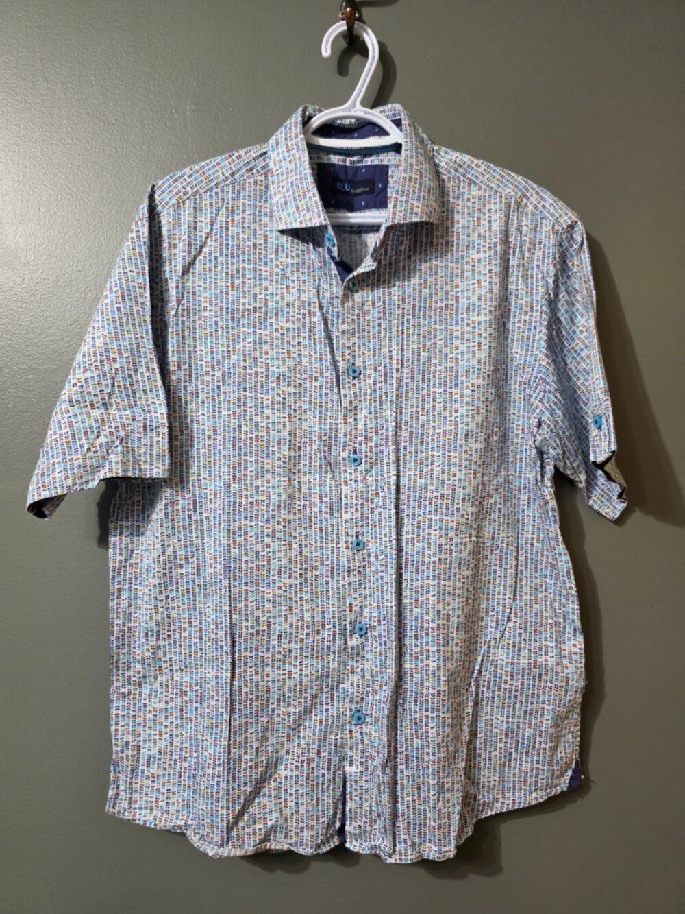 Blu By Polifroni Shirt Short Sleeve - Men XL